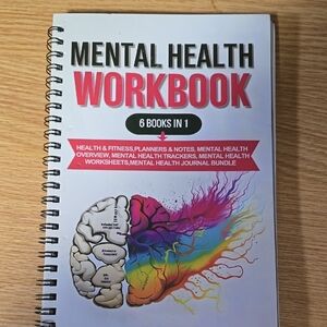 Mental Health Workbook with Colorful Cover